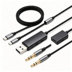 Multi-Function Gaming Audio Adapter Kit with USB Sound Card