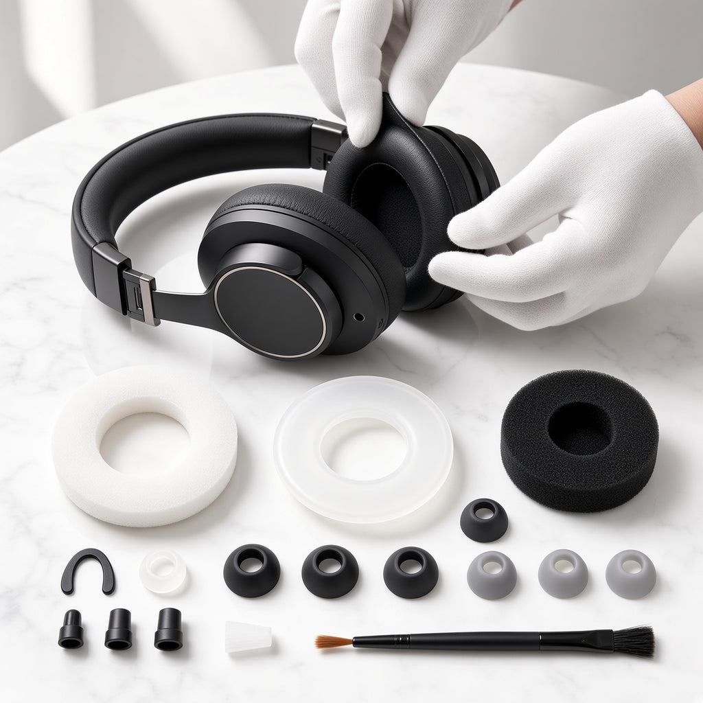 Headphone Replacement Ear Pads Complete Accessory Kit