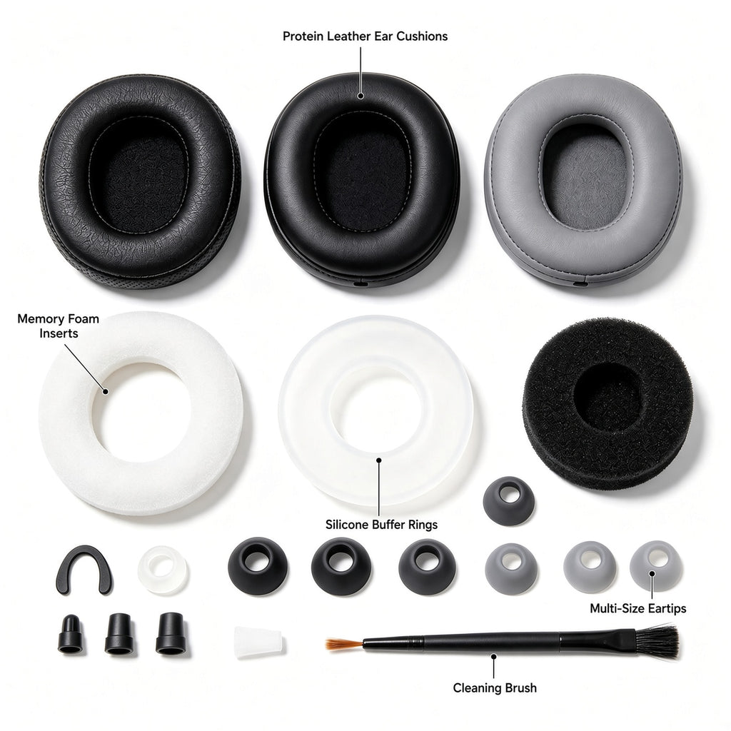 Headphone Replacement Ear Pads Complete Accessory Kit